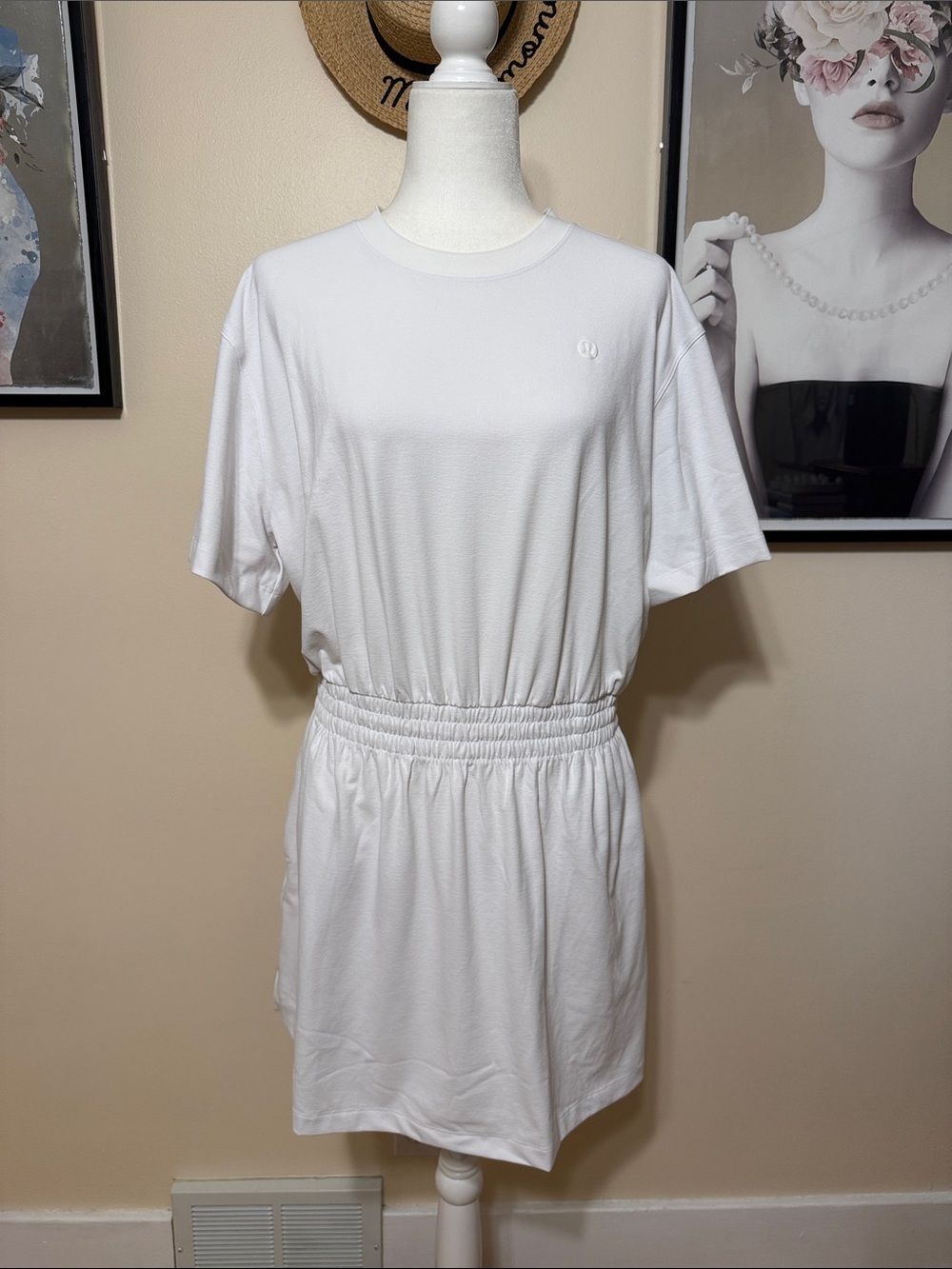 Women’s Lululemon casual white athletic dress and/or swimsuit coverup
